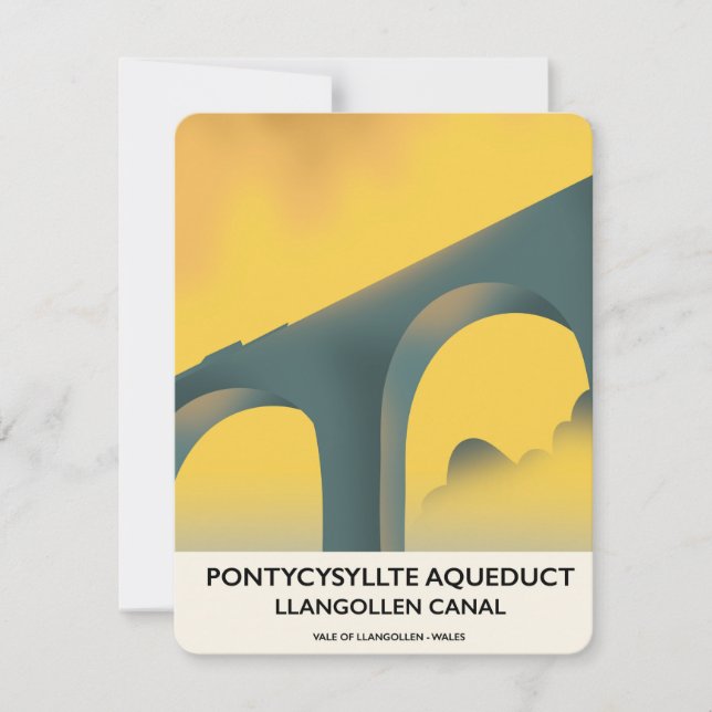 Pontycysyllte Aqueduct, Llangollen, Wales (Vorderseite)