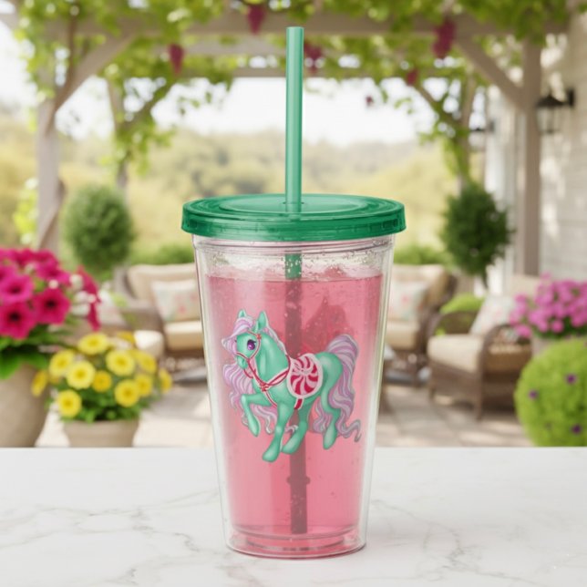 Pony Acrylic Tumbler Acryltrinkbecher (Von Creator hochgeladen)