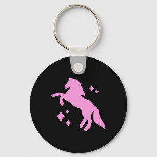 Pony and Heelses Lover Pink Girls Clubs Disco Birt Schlüsselanhänger
