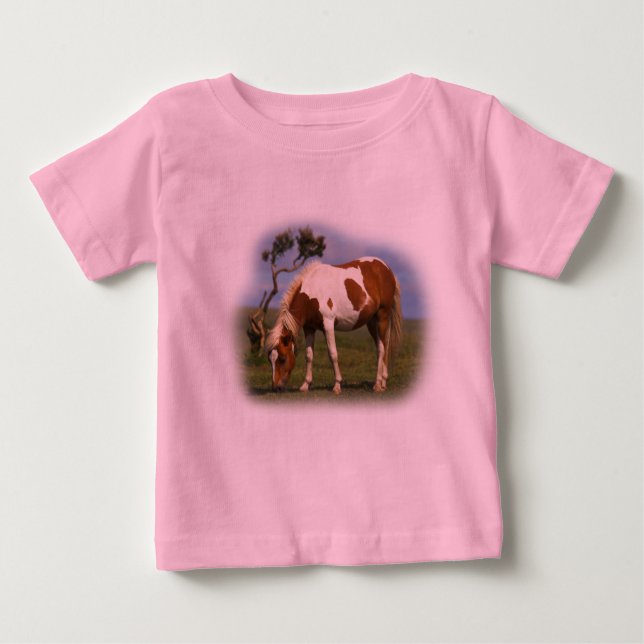 Pony and Lone Gorge Säugling T - Shirt (Vorderseite)