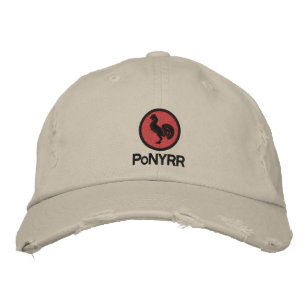 PoNY-Bahnkappe Bestickte Kappe