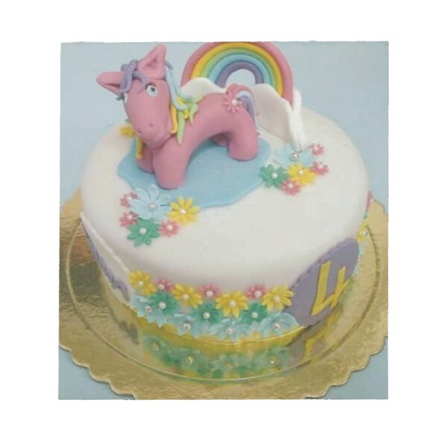 Pony cake 1 notizblock (Vorderseite)