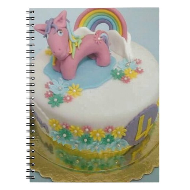 Pony cake 1 notizblock (Vorderseite)