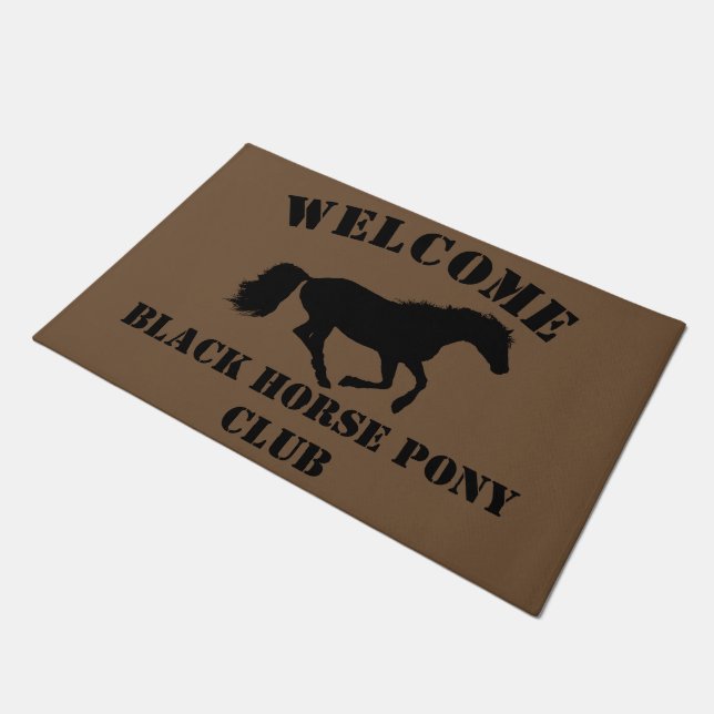 Pony Club, Ranch oder Living Stables Fußmatte (Schrägansicht)