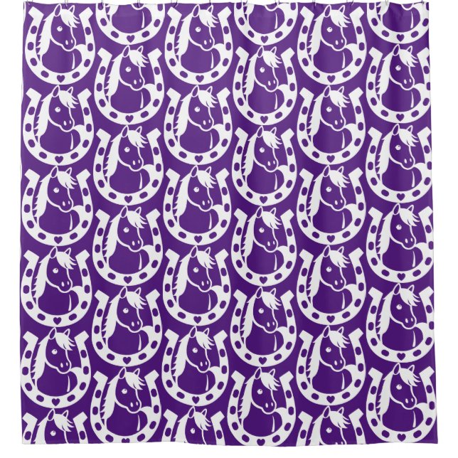 Pony Club Rider Duschvorhang (Vorderseite)