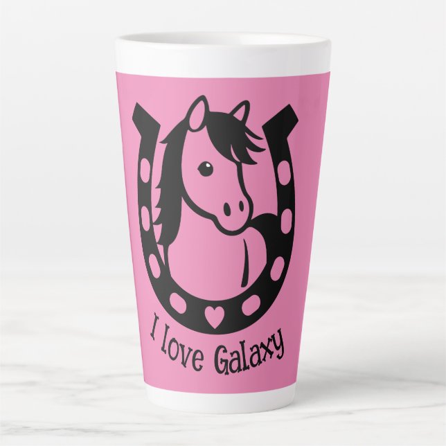 Pony Club Rider Milchtasse (Vorderseite)
