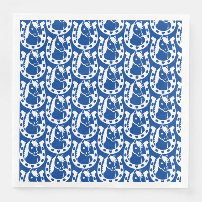 Pony Club Rider Serviette (Vorderseite)