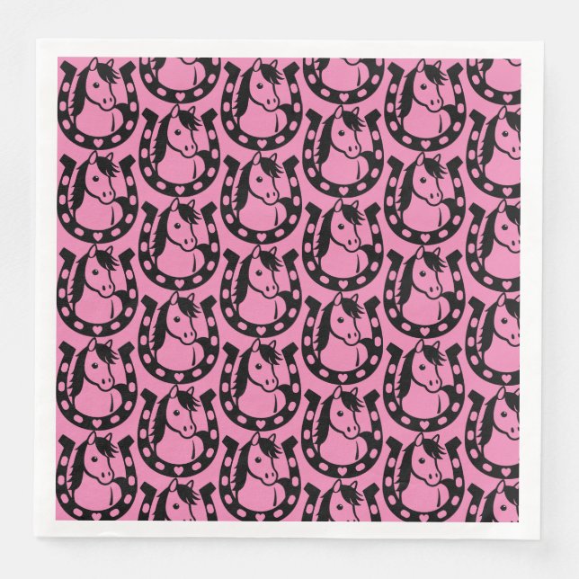 Pony Club Rider Serviette (Vorderseite)