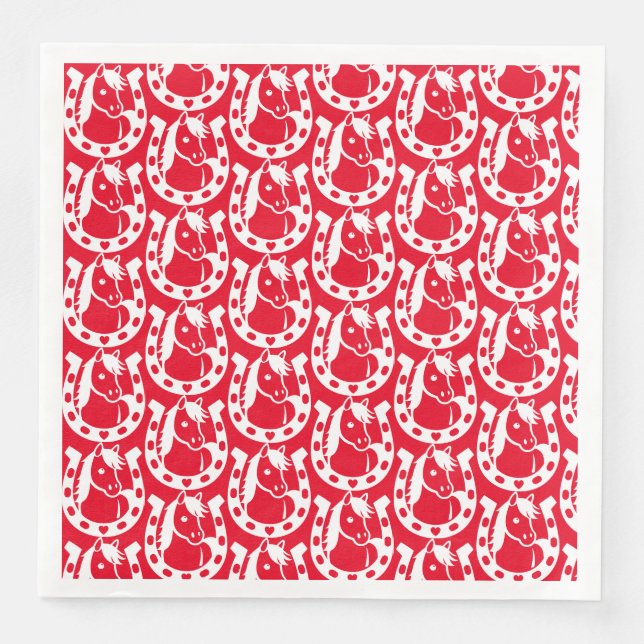 Pony Club Rider Serviette (Vorderseite)