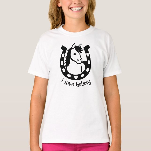 Pony Club Rider T-Shirt (Vorderseite)
