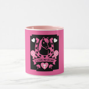 Pony Club Rider Tasse