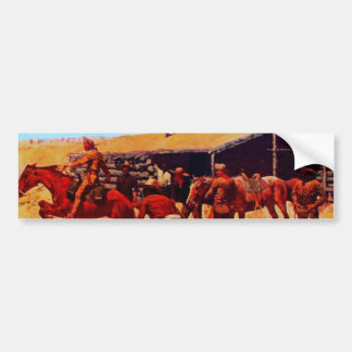 Pony Express Autoaufkleber