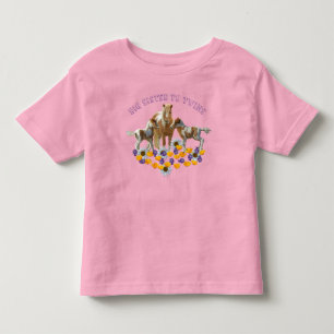 Pony-Familie ÄLTERE SCHWESTER VON ZWILLINGEN Kleinkind T-shirt