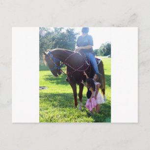 Pony Girls Postkarte