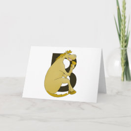 Pony Monogram Letter B