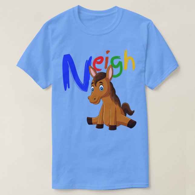 Pony Neighbing T-Shirt (Design vorne)