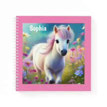 Pony Niedlich Horse Personalisiert Girly Name
