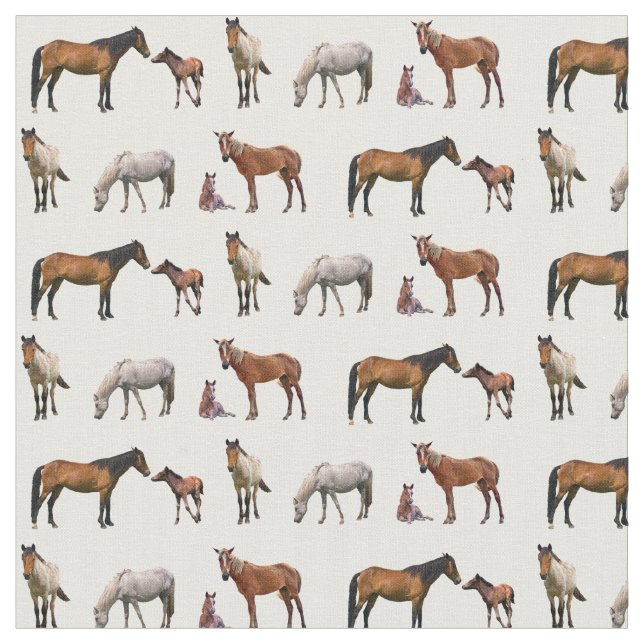 Pony Party Fabric (Farbe auswählen) Stoff (Nahaufnahme)
