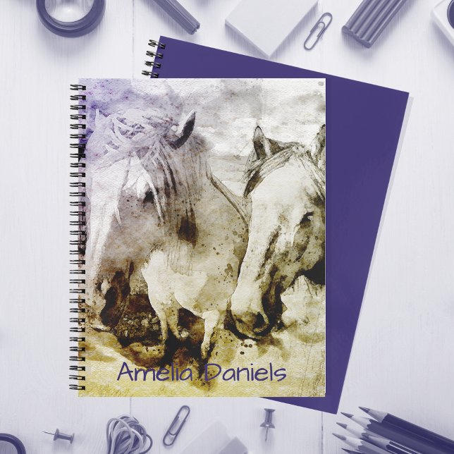 Pony Personalisiert Bullet Journal Notizbuch (Von Creator hochgeladen)