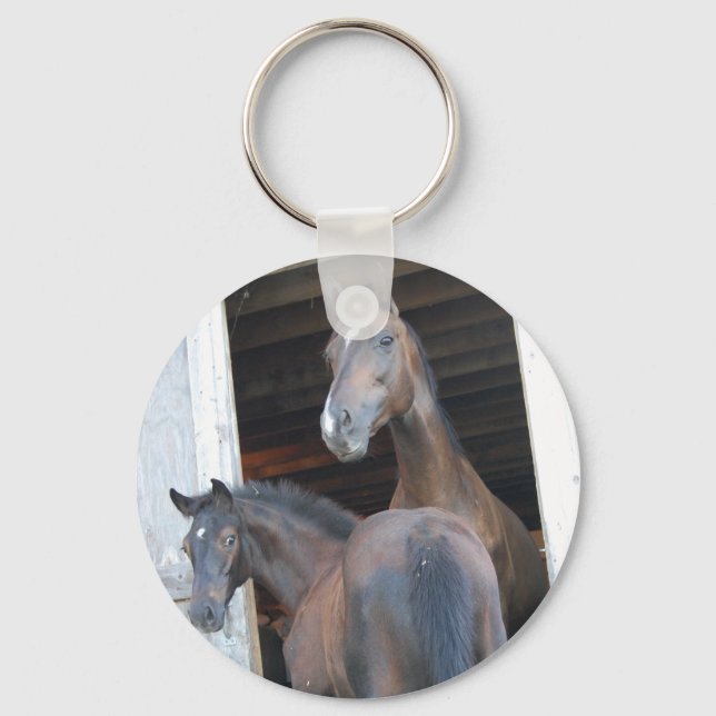 Pony/Pferd Schlüsselanhänger (Vorderseite)