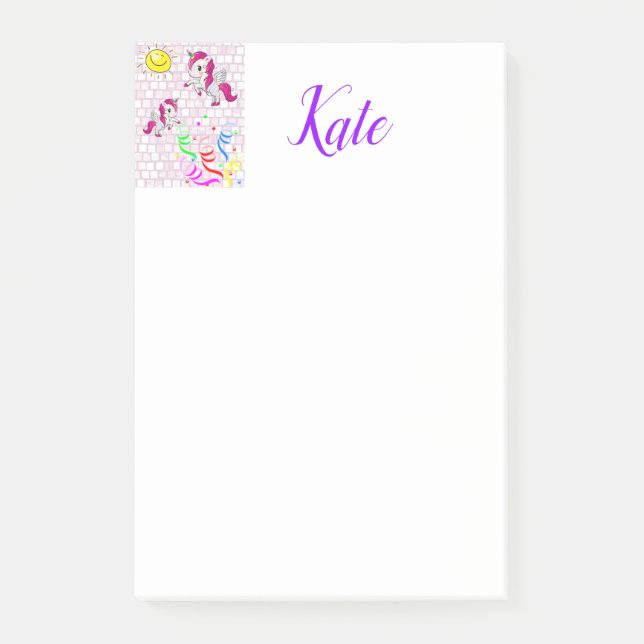 Pony Post-it Klebezettel (Vorderseite)