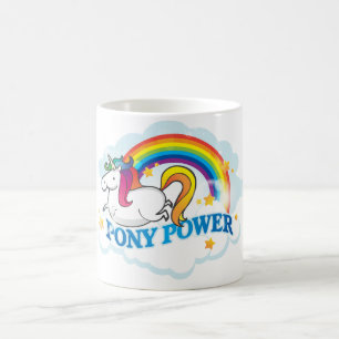 Pony-Powerunicorn-Tasse Tasse