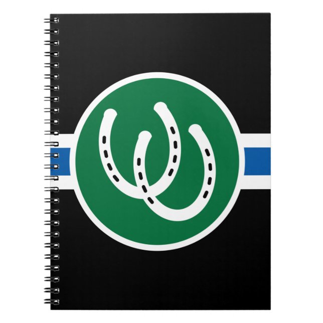 Pony Pride Flag Notizblock (Vorderseite)