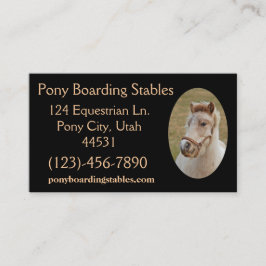 Pony Sample1 Visitenkarte