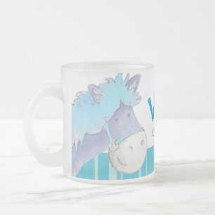 Pony scherzt blauer Dressage-Meistername Tasse