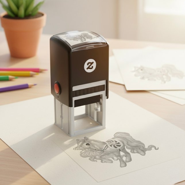 Pony Self-Inking-Briefmarke Permastempel (Von Creator hochgeladen)