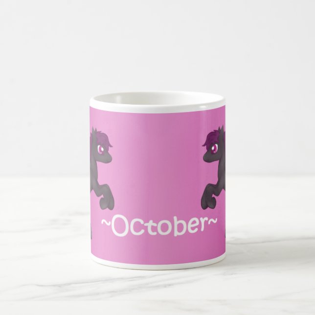 Pony-Tasse Oktobers Birthstone Pegasus Tasse (Mittel)