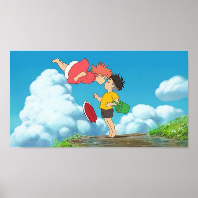 Ponyo-Plakat Poster (Vorne)