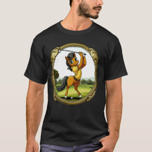 Ponys Golf Golfer Pony T-Shirt