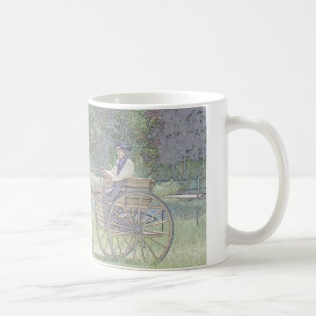 Ponywagen Kaffeetasse (Rechts)