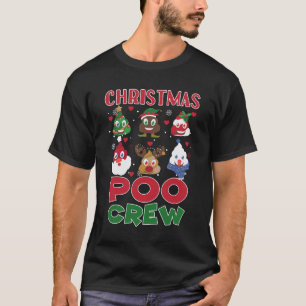 Poo Crew Kacke Emoticons T-Shirt