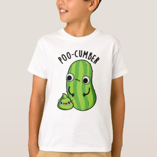 Poo cumber Funny Cucumber Pun T-Shirt