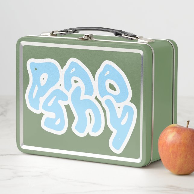 Poo shy Metal Lunchbox (Beispiel)