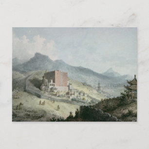 Poo Ta La, oder großer Tempel von Fo Postkarte