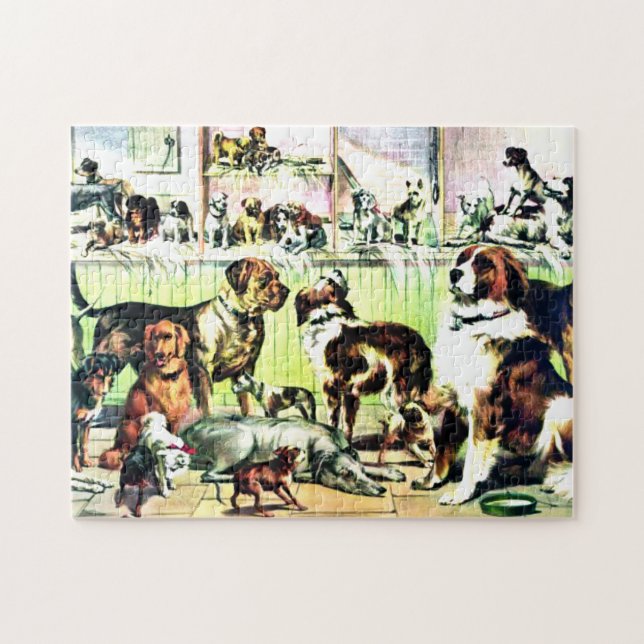 Pooch Parlor Puzzle (Horizontal)