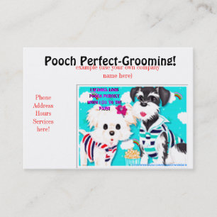 "Pooch Perfect Grooming BC" Visitenkarte