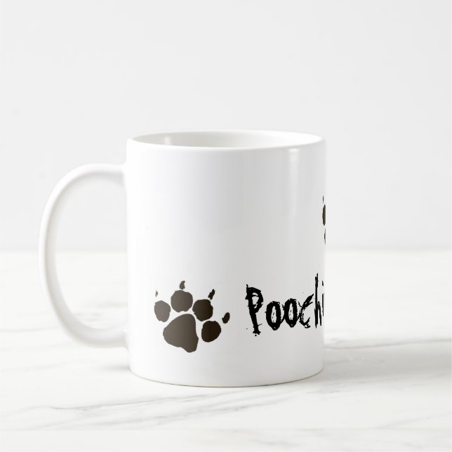 Poochie war hier kaffeetasse (Links)