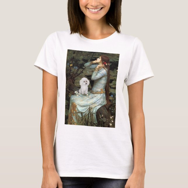 Poodle (11 W) - Ophelie Sitzplatz T-Shirt (Vorderseite)