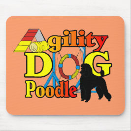 Poodle Agility Geschenke Mousepad