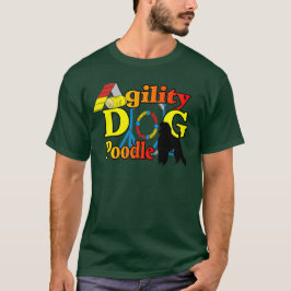 Poodle Agility Geschenke T-Shirt