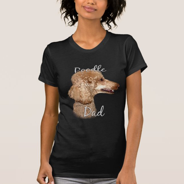 Poodle (Aprikose) Vater 2 T-Shirt (Vorderseite)