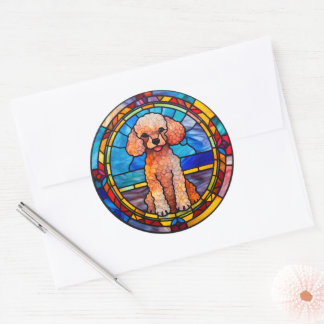 Poodle Aufkleber Pack