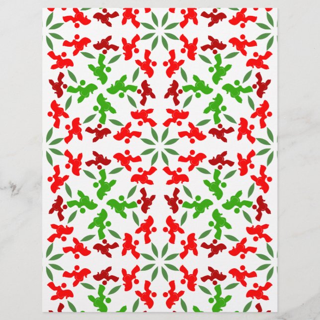 Poodle Christmas Dog Shop Flyer (Vorne)