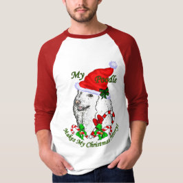 Poodle Christmas Geschenke T-Shirt