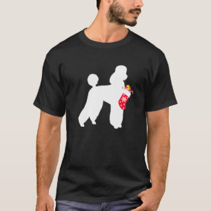 Poodle Christmas Kleine Geschenk Dog T-Shirt