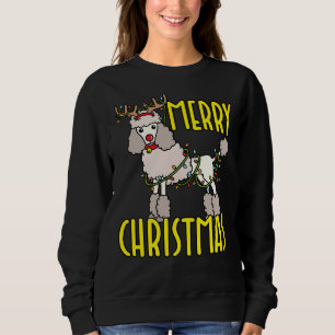 Poodle Christmas Sweatshirt